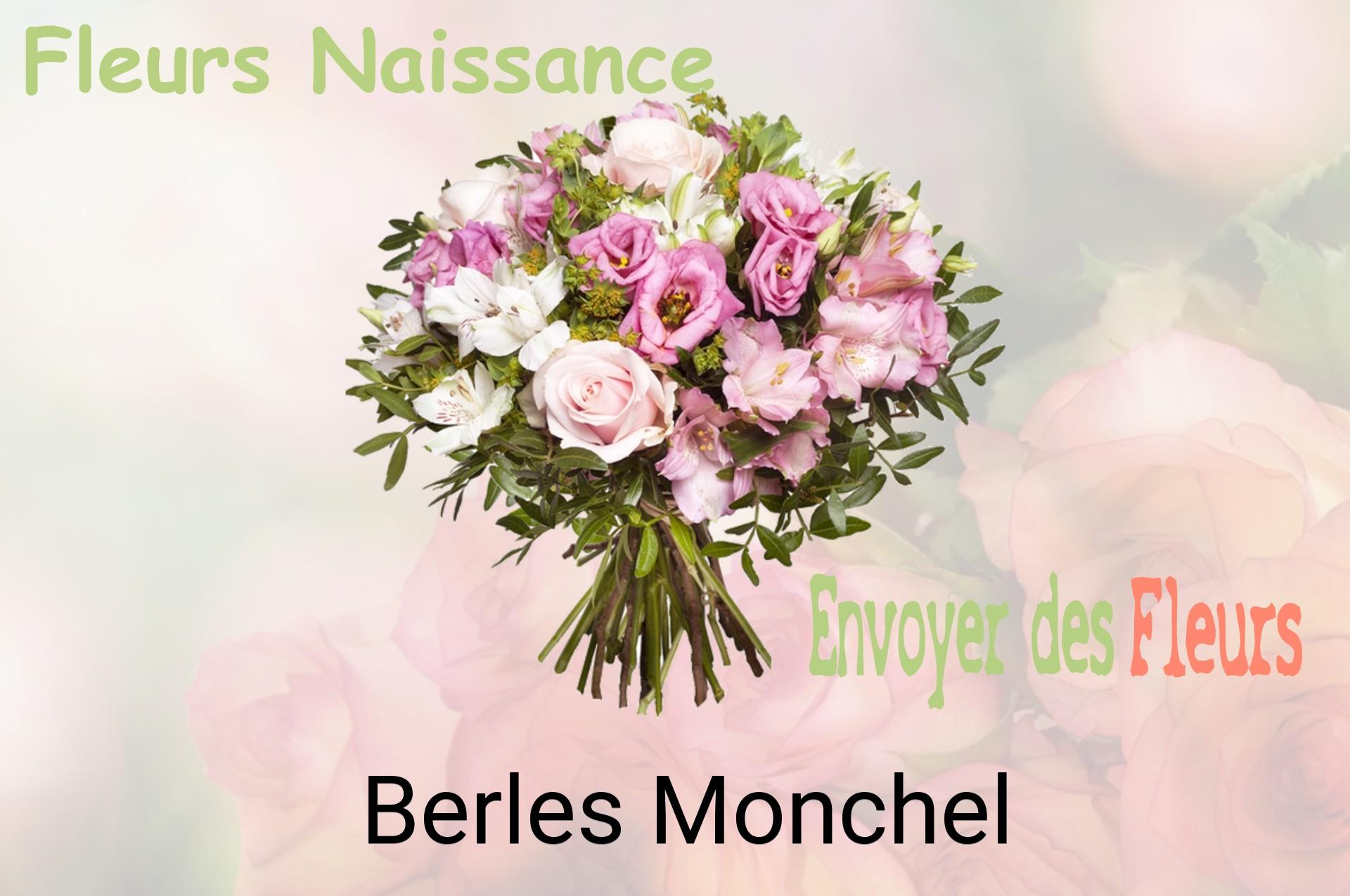 Bouquet de fleurs de naissance livré à Berles-Monchel