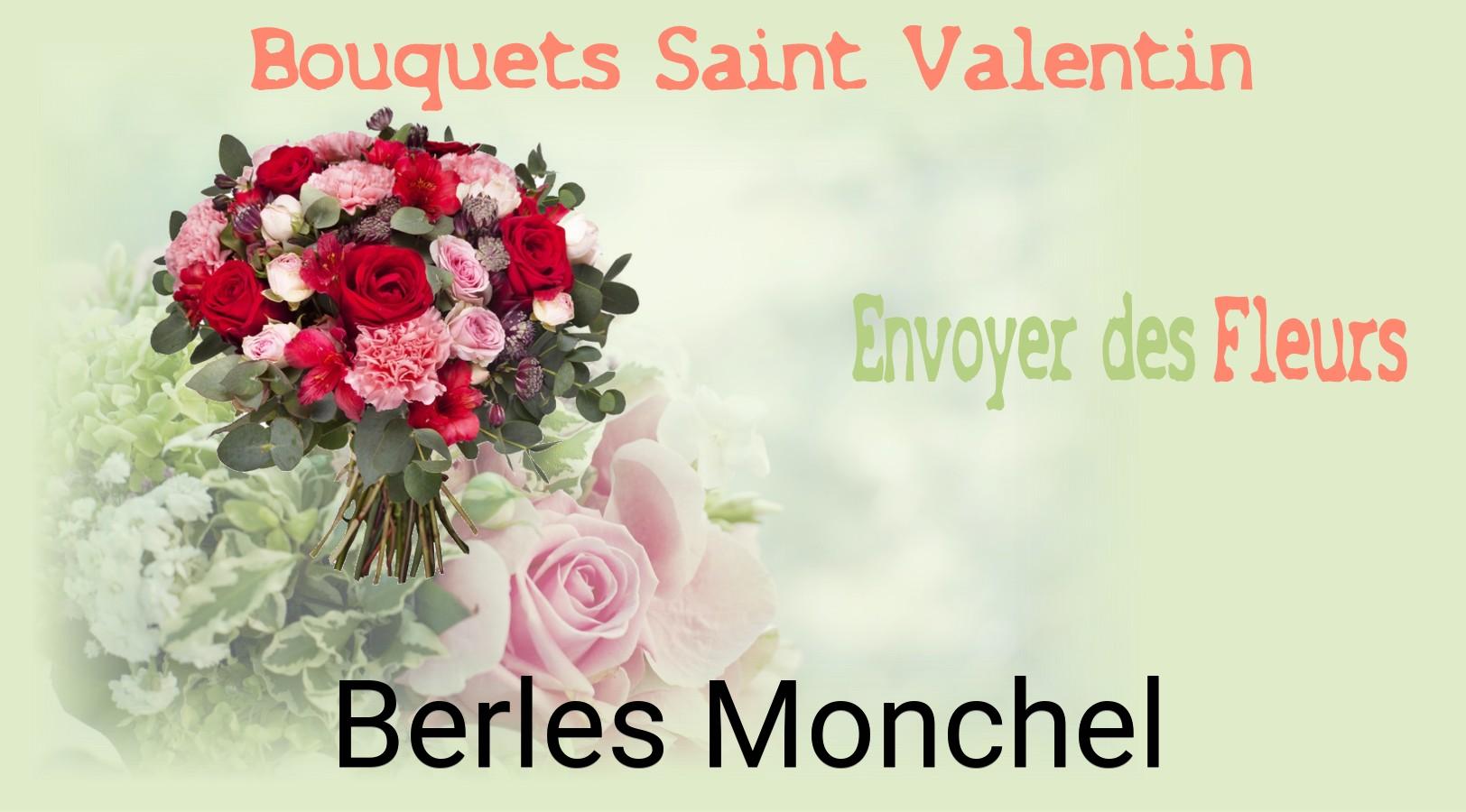 Roses de Saint-Valentin livrées à Berles-Monchel